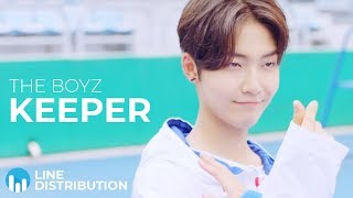 THE BOYZ  KeePer LINE DISTRIBUTION  더보이즈  지킬게 [upl. by Seltzer]