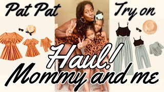 PAT PAT TRY ON HAUL  MATCHING MOMMY AND OUTFITS SUPER CHEAP [upl. by Minny]