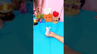 🐰 🐰Towel bunny DIY shorts [upl. by Mosnar]