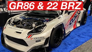 GR86  First Impressions  2022 HKS BRZ  Cusco Widebody GR86 [upl. by Arda468]