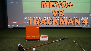 Trackman 4 Vs Flightscope Mevo  COMPARISON [upl. by Neenwahs]