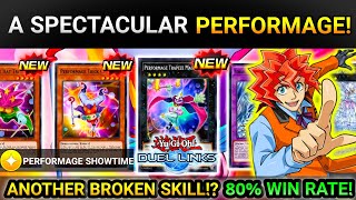 DENNIS amp HIS PERFORMAGE DECK ARRIVES  BEST F2PLOW BUDGET PERFORMAGE DECK Yugioh Duel Links [upl. by Babby541]