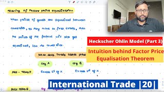 International Trade HeckscherOhlin ModelPart 3 Meaning of Factor Price Equalisation Theorem20 [upl. by Notgnilliw290]