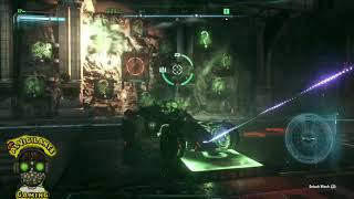 Batman  ARKHAM KNIGHT  Riddler Trophy Wall of Question Marks [upl. by Atikaj]