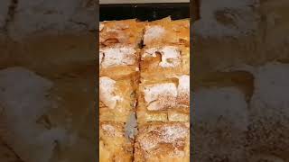 ȘTRUDEL CU MERE🍎strudel sweet homemaderecipe appledesert romania [upl. by Sined]