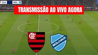 FLAMENGO X BOLÍVAR  SIMULAÇÃO LIBERTADORES 2024  GAMEPLAY PES21 [upl. by Parthen]