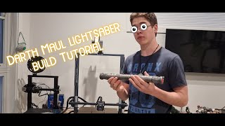 Collapsing Darth Maul lightsaber build Tutorial [upl. by Budworth]