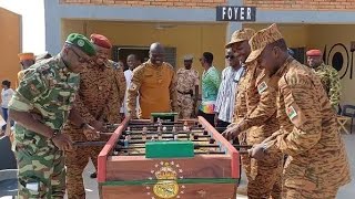 Burkina Faso  Un centre social militaire inauguré à Kaya dans le Centrenord [upl. by Eanore648]