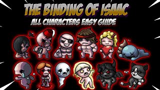 How to Unlock All Binding of Isaac Characters [upl. by Llenna884]