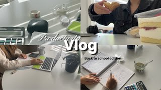 HighSchool Vlog Junior year 📐notes taking ⏰ productive days  life updates [upl. by Heda730]