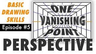 OnePoint Perspective EXPLAINED for beginners – Free Basic Drawing Class 5 live stream  QampA [upl. by Sofer]