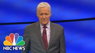 So Long Alex Trebek Appears As Jeopardy Host For The Last Time  NBC News [upl. by Gilberto821]