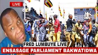 FRED LUMBUYE LIVE Ensasage Mu Parliament Ababaka Bakwate Bitabuse Chemical Ali Live [upl. by Somerville]