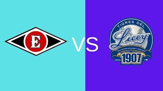 Leones del Escogido vs Tigres del Licey resultado del partido de beisbol en vivo 2024 [upl. by Neelram]