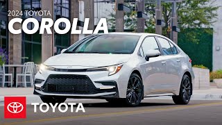 2024 Toyota Corolla Overview  Toyota [upl. by Neela161]