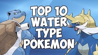 Top 10 Strongest Water Pokemon [upl. by Keverian]