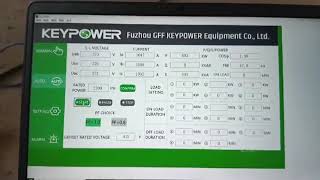 Parameter load bank Keypower [upl. by Harihat]