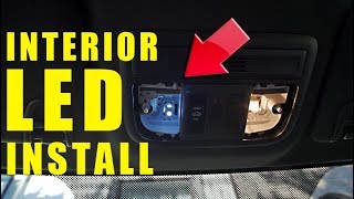 10th Gen Civic INTERIOR LED INSTALL [upl. by Luanni563]