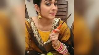 Nimrat Khaira and Sargun Mehta Funny Video 🌺💗 Saukan Saukane Movie Funny scenes😅 [upl. by Avert457]