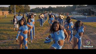 T4 Visuals  McKinley High Marching Band amp Pantherettes 2022 March in amp Out vs West Feliciana [upl. by Lenee201]