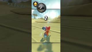 How many shortcuts can you take on Dry Dry Desert  Mario Kart 8 Deluxe shorts [upl. by Kcuhc527]