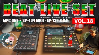 36min  16Tracks BEAT LIVE SET VOL18  MPC One SP404 MK2 EP133 KOII amp Logic Pro [upl. by Inttirb]