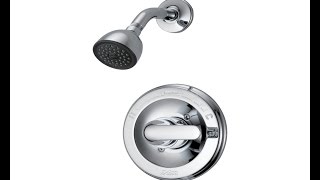 Delta Shower Faucet Install [upl. by Ylsel]