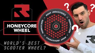 Root Industries LIGHTEST SCOOTER WHEEL  Honeycore Wheels [upl. by Sidell183]