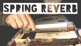 Cigar Box Guitar  Internal Spring Reverb [upl. by Camala452]