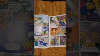 Simpsons’ Treehouse of Horror Omnibus Vol 1 Hardcover Comic Book Review quickflip shorts [upl. by Ramat922]