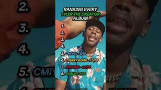 Ranking Every Tyler The Creator Album💿 tylerthecreator rap album music hiphop igor [upl. by Poyssick]