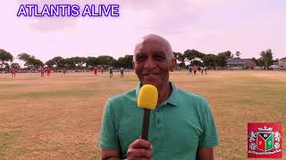 Atlantis Alive with Jomos Power FC VS Matroosfontein FC football [upl. by Nowahs]