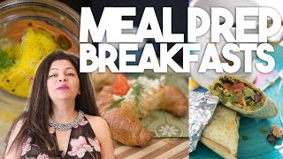 Back to School Meal Prep  3 Make Ahead Breakfasts  Kravings [upl. by Mamoun]