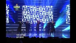 쇼챔피언 41회 블락비 닐리리맘보  Block B Nillili Mambo ブロックビー ニルリリマンボ [upl. by Reffinej843]