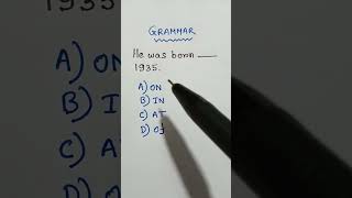 Grammar test shortsfeed shorts youtubeshorts grammar englishgrammar [upl. by Rustie334]