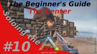 Soloing the Ark  The Beginners Guide  10 A taming pen for large dinos [upl. by Geralda]