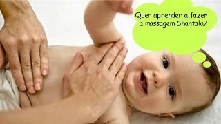 Quer aprender a fazer a massagem Shantala [upl. by Orimar]