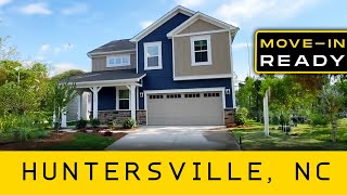 Huntersville NC Home Tour The Redwood SingleFamily Home in Roseshire Chase [upl. by Ikeda739]