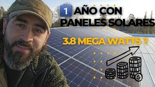 Un Año Con Paneles Solares ¿Valen La Pena [upl. by Acinet994]