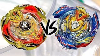 BATTLE Screw Trident 8BWd VS ULTIMATE God Valkyrie 6VUl  Beyblade Burst GodEvolution [upl. by Otxis271]