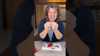 How to String Hot Peppers for Easy Drying [upl. by Jessi721]