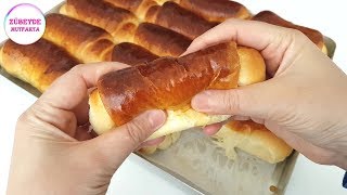 Yumuşacık Sütlü Ekmek Poğaça Tarifi💯 Çikolatalı Poğaça Tatlı Ekmek  Brioche Bread  KİFLA [upl. by Ezana]