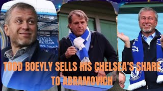 quotShock Move Todd Boehly to Sell his Chelsea Shares Back to Roman Abramovichquot [upl. by Imarej]