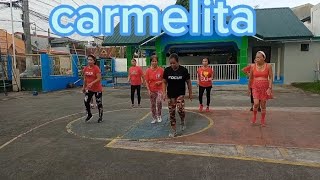 Carmelita Remix cha cha  cardio dance workout  dance fitness easy to follow [upl. by Vachel]