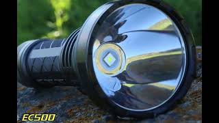 The EC500 LongRange Flashlight  21700 USBC Thrower [upl. by Tillinger]