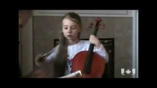 Luka Coetzee age 6 cellist [upl. by Bartholemy]