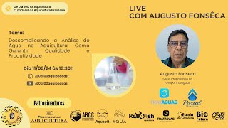 Live 23 Com Augusto Fonsêca [upl. by Hux]