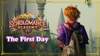 The First Day by Amazing LP  Scholomance Academy Card Reveal [upl. by Keeryt]