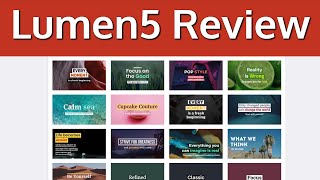 Lumen5 Complete Video Review 2020 [upl. by Terriss]