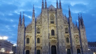 Italy Trip Part 17  Duomo di Milano  Galleria Vittorio Emanuele ii  Piazza Della Scala [upl. by Buddie]